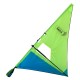 Rolling sail for for paddleboard YELLOW / BLUE long version